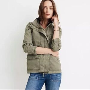 Madewell Passage Jacket in Desert Olive